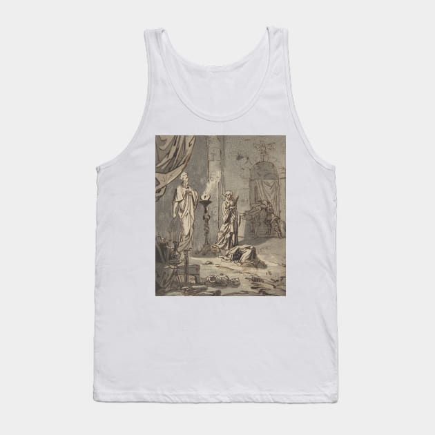 Witch of Endor by Ary Scheffer Tank Top by Classic Art Stall